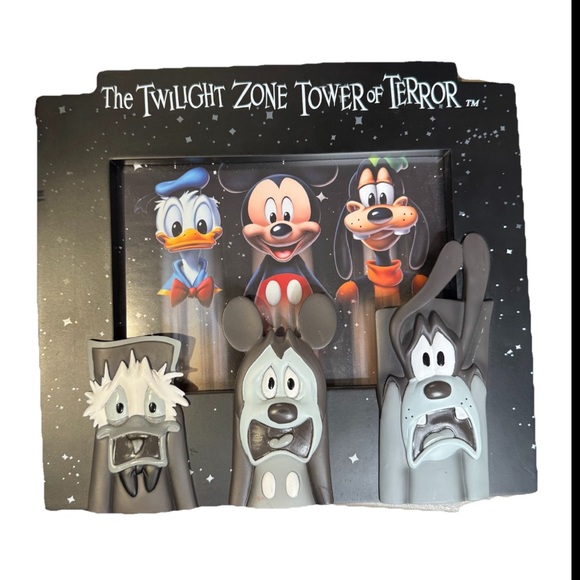 Disney Other - Disney Mickey Mouse Donald Duck Goofy The TWILIGHT ZONE TOWER OF TERROR Frame
